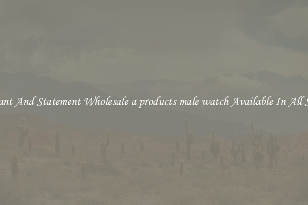 Elegant And Statement Wholesale a products male watch Available In All Styles