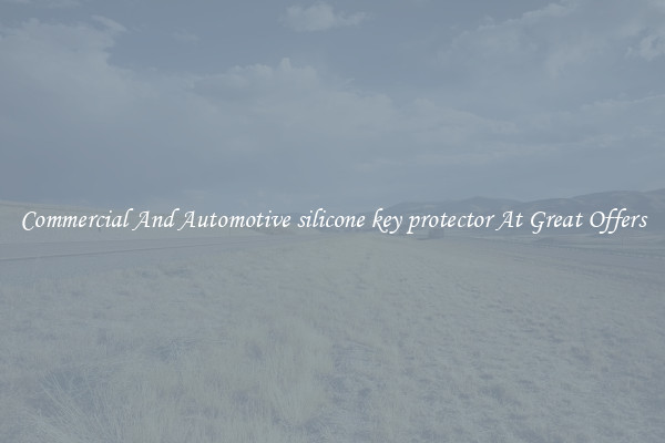 Commercial And Automotive silicone key protector At Great Offers