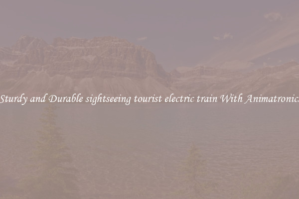 Sturdy and Durable sightseeing tourist electric train With Animatronics